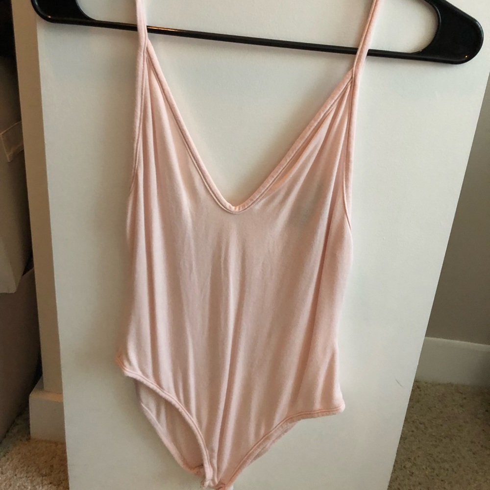 Pink bodysuit
